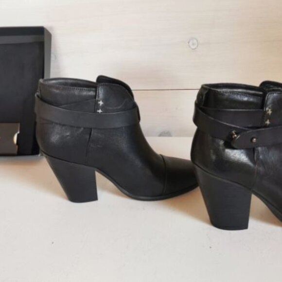 NIB $495 Rag & Bone Harrow Boot - Black Size: EU37(US:7) - Picture 6 of 11